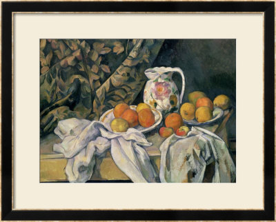 Still Life With Drapery, Circa 1899 by Paul Cézanne Pricing Limited Edition Print image