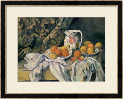 Still Life With Drapery, Circa 1899 by Paul Cezanne Pricing Limited Edition Print image