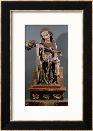 The Roettgen-Pieta, About 1300 by German School Pricing Limited Edition Print image