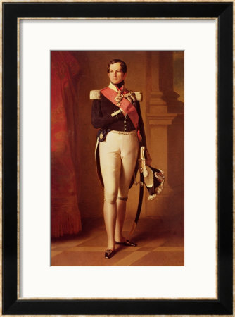 Leopold I Circa 1846 by Franz Xavier Winterhalter Pricing Limited Edition Print image