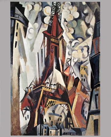 La Tour Eiffel (1910) by Robert Delaunay Pricing Limited Edition Print image