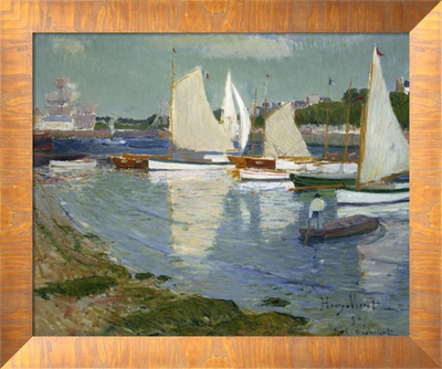 Le Port De L'orient, 1890 by Henry Moret Pricing Limited Edition Print image