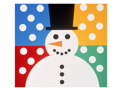 Snowman Collage by Hugh Whyte Pricing Limited Edition Print image