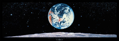 Earth From Moon by Ros Roberts Pricing Limited Edition Print image