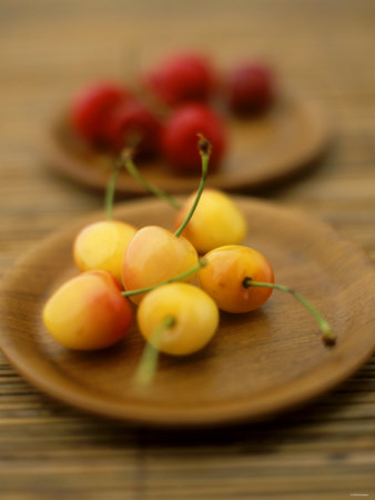 Yellow And Red Cherries by David Loftus Pricing Limited Edition Print image