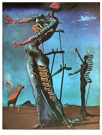 Die Brennende Giraffe by Salvador Dalí Pricing Limited Edition Print image