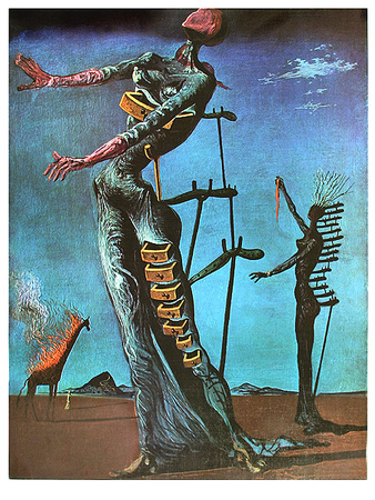 Die Brennende Giraffe by Salvador Dali Pricing Limited Edition Print image