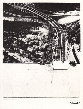 Closed Highway by Christo Pricing Limited Edition Print image