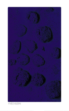 Re 15, Blaues Schwammrelief by Yves Klein Pricing Limited Edition Print image