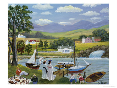 Picnic by Konstantin Rodko Pricing Limited Edition Print image