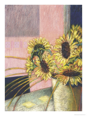 Buttered Sunflowers by Connie Fekete Pricing Limited Edition Print image