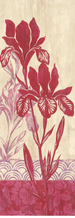 Japanese Iris Panel by Stefania Ferri Pricing Limited Edition Print image