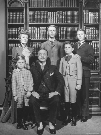 Cast Of Life With Father, Including William Powell, Irene Dunne And Martin Milner by Bob Landry Pricing Limited Edition Print image