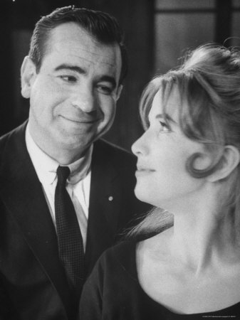 Scenes From Play A Shot In The Dark Starring Actress Julie Harris And Actor Walther Matthau by John Loengard Pricing Limited Edition Print image