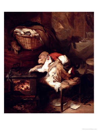 The Cat's Paw by Edwin Henry Landseer Pricing Limited Edition Print image