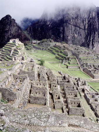 Incan Ruins, Machu Picchu, Peru by Tom Carroll Pricing Limited Edition Print image