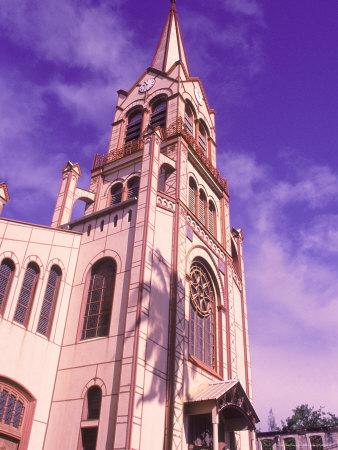 Church In Fort De France, Martinique, Caribbean by Mick Roessler Pricing Limited Edition Print image