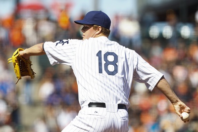 San Francisco, Ca - June 2: Matt Cain by Jason O. Watson Pricing Limited Edition Print image