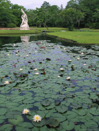 Archer And Anne Huntington Sculpture Garden by Stephen Saks Pricing Limited Edition Print image