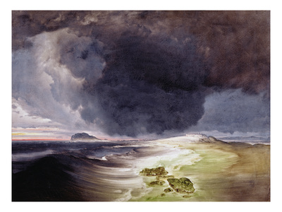 Vardohus Fortress (Oil On Canvas) by Peder Balke Pricing Limited Edition Print image