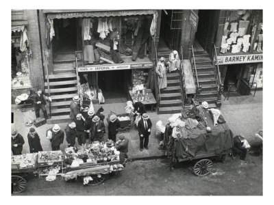 Hester Street, Between Allen And Orchard Streets, Manhattan by Berenice Abbott Pricing Limited Edition Print image