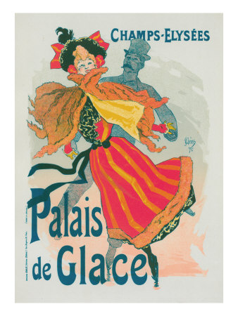 Nouvelle Le Palais De Glace by Jules Cheret Pricing Limited Edition Print image