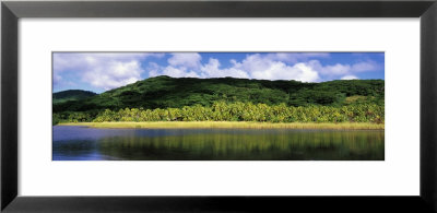 Mountains Along A River, Tahaa, French Polynesia by Panoramic Images Pricing Limited Edition Print image