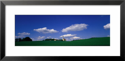 Rural Scene With Church, Near Niederaich, Germany by Panoramic Images Pricing Limited Edition Print image