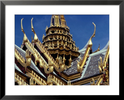 A Golden Serpent Roof Surmounting One Of The Palace Buildings by Todd Gipstein Pricing Limited Edition Print image