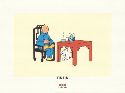 Tintin And The Teapot by Hergé (Georges Rémi) Pricing Limited Edition Print image
