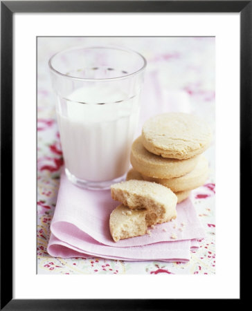 Shortbread With A Glass Of Milk by Maja Smend Pricing Limited Edition Print image
