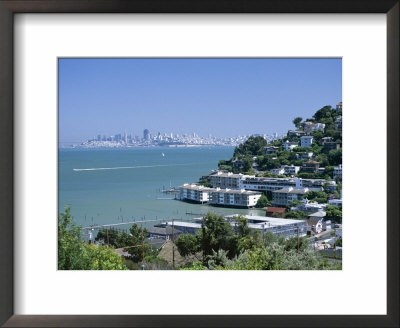 Sausalito, A Town On San Francisco Bay In Marin County, California, Usa by Fraser Hall Pricing Limited Edition Print image