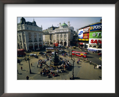 Piccadilly Circus, London, England, Uk by Gavin Hellier Pricing Limited Edition Print image