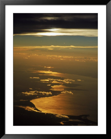 Aerial View, Long Island Sound, Ny by Bruce Clarke Pricing Limited Edition Print image
