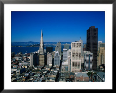 Alcatraz And Skyline, San Francisco, Ca by Mark Gibson Pricing Limited Edition Print image