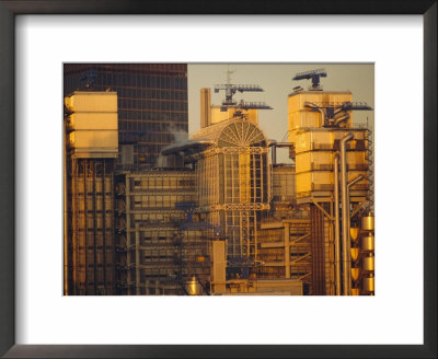 Lloyds Building, City Of London, London by Charles Bowman Pricing Limited Edition Print image