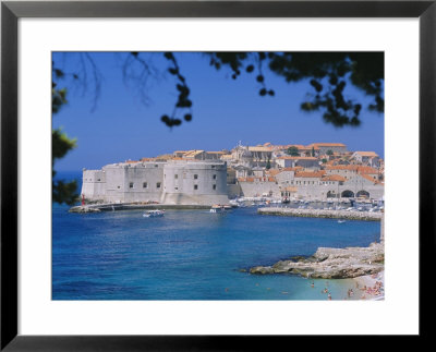 Old Town And Harbour, Dubrovnik, Croatia by G Richardson Pricing Limited Edition Print image