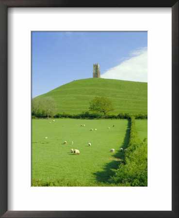 Glastonbury Tor, Glastonbury, Somerset, England, Uk by Christopher Nicholson Pricing Limited Edition Print image