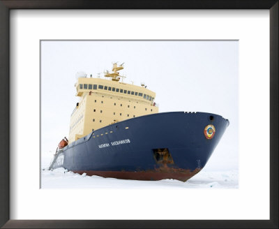 Russian Icebreaker, Kapitan Khlebnikov In Pack Ice, Weddell Sea, Antarctica, Polar Regions by Thorsten Milse Pricing Limited Edition Print image