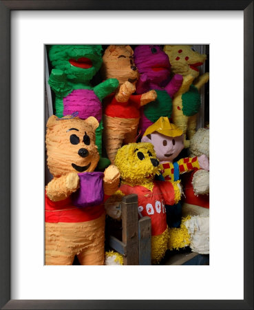 Pinata Figures, Nicaragua, Central America by G Richardson Pricing Limited Edition Print image