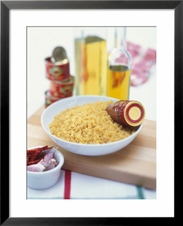 Pasta In A Dish, Tomato Puree And Olive Oil by Peter Medilek Pricing Limited Edition Print image
