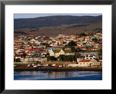 Town From Harbour, Punta Arenas, Chile by Wayne Walton Pricing Limited Edition Print image