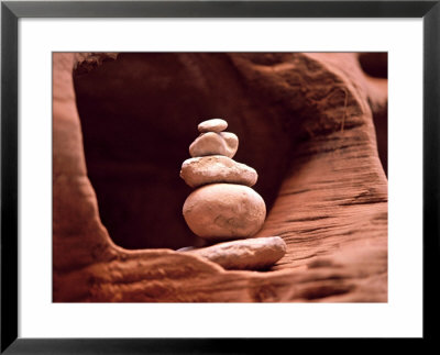 Trail Marker, Rock Cairn by Elisa Cicinelli Pricing Limited Edition Print image