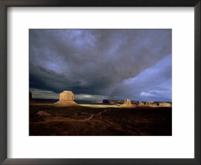 Monument Valley, An Area In Utah And Arizona, United States Of America (U.S.A.), North America by Tony Gervis Pricing Limited Edition Print image