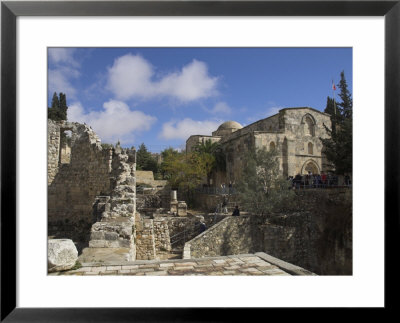 Bethesda Pool With St. Anne Church In The Background, Old City, Jerusalem, Israel, Middle East by Eitan Simanor Pricing Limited Edition Print image