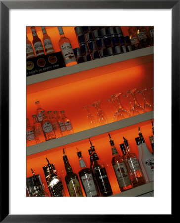 Bottles Of Spirits, Camps Bay, South Africa, Africa by Yadid Levy Pricing Limited Edition Print image
