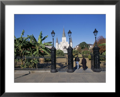 Jackson Square, St. Louis Cathedral, New Orleans, Louisiana, Usa by Bruno Barbier Pricing Limited Edition Print image