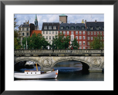 The Marble Bridge Over Frederiksholms Canal, Copenhagen, Denmark by Anders Blomqvist Pricing Limited Edition Print image