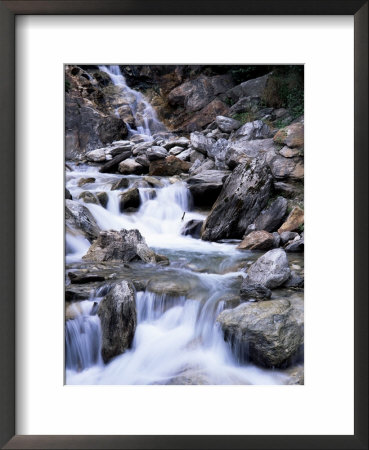 Waterfall, Blatten, Brig, Valais, Switzerland by Ruth Tomlinson Pricing Limited Edition Print image