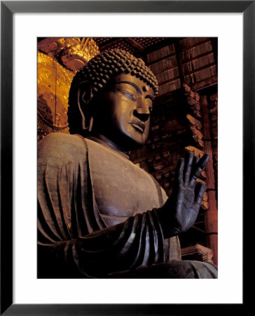 Buddha Statue Details, Kyoto, Japan by Rob Tilley Pricing Limited Edition Print image